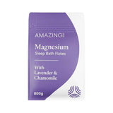 Amazing Oils Magnesium Sleep Bath Flakes with Lavender & Chamomile