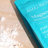 Amazing You Daily Magnesium Flakes with loose magnesium flakes