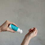 Amazing You Daily Magnesium Gel applied to an arm