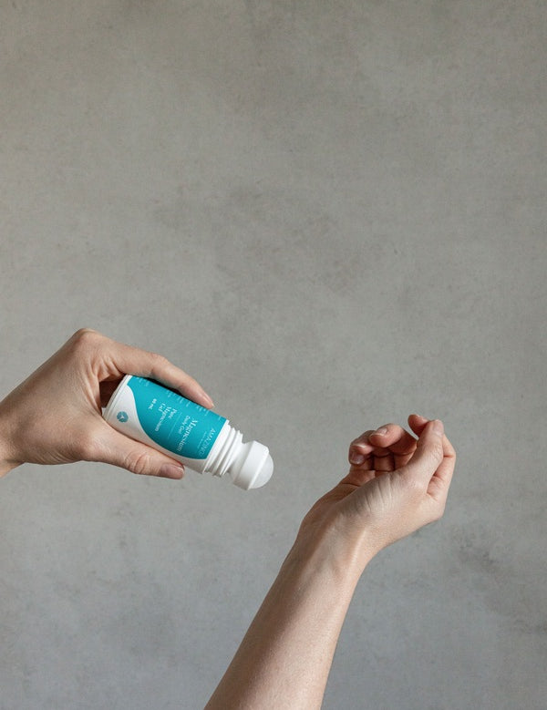 Amazing You Daily Magnesium Gel applied to an arm