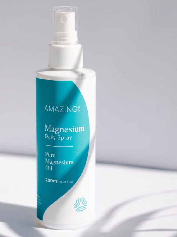 Amazing You Daily Magnesium Spray bottle detail