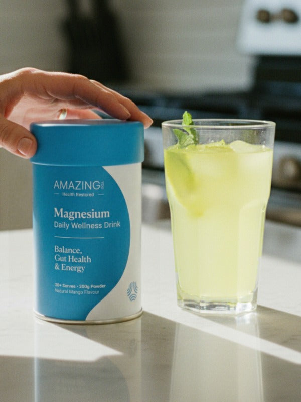 Amazing You Daily Wellness Drink being prepared