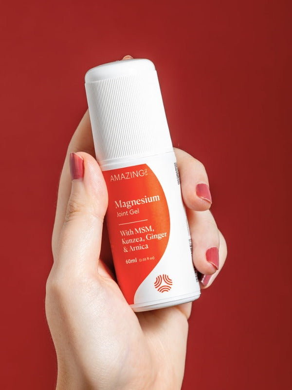 Amazing You Joint Magnesium Gel held in hand