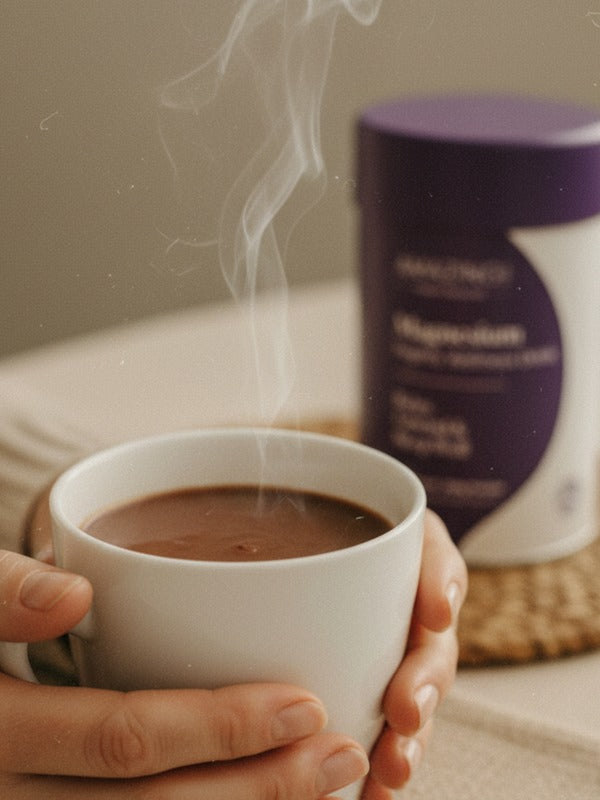 Amazing You Nightly Wellness Drink in an evening setting