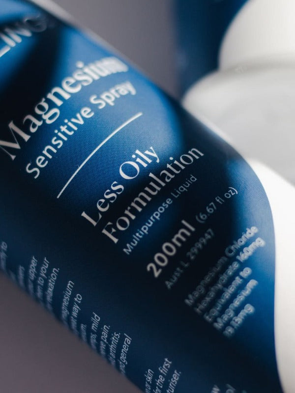 Amazing You Sensitive Magnesium Oil label detail