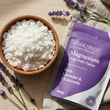 Amazing You Sleep Magnesium Flakes styled with loose flakes