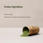 Amazonia Raw Organic Greens ingredients