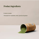 Amazonia Raw Organic Greens ingredients