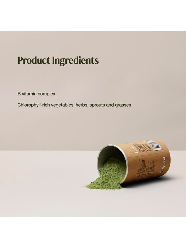 Amazonia Raw Organic Greens ingredients