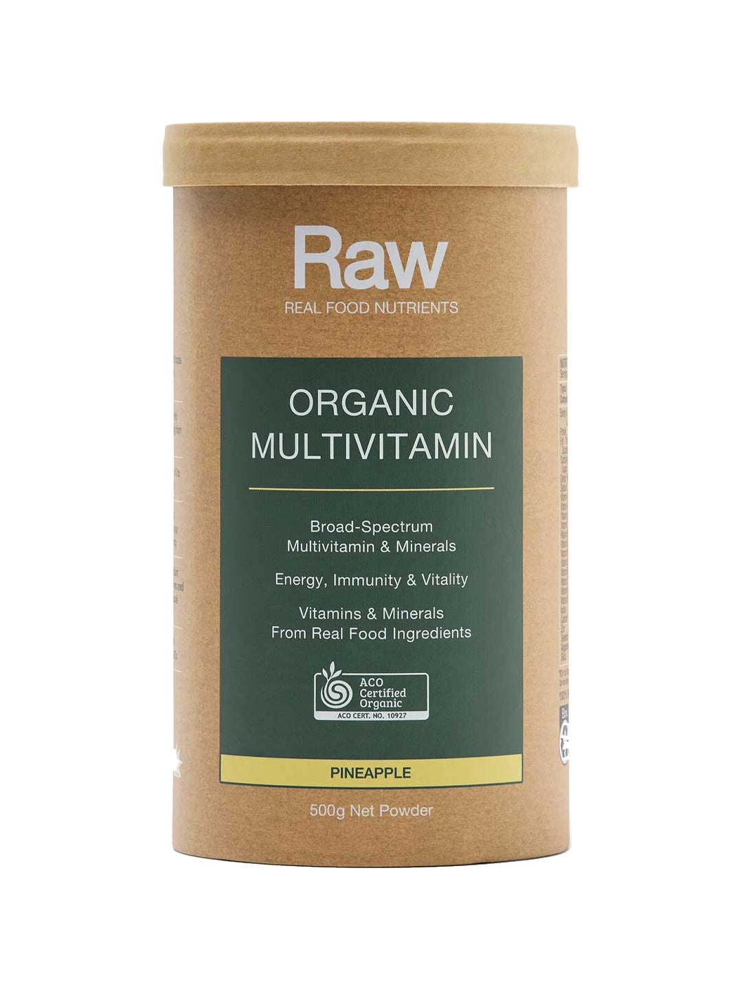 Amazonia Raw Organic Multivitamin
