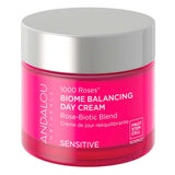 Andalou 1000 Roses Biome Balancing Day Cream 50g front product image on white background