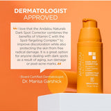 Andalou Brightening Dark Spot Corrector dermatologist approved