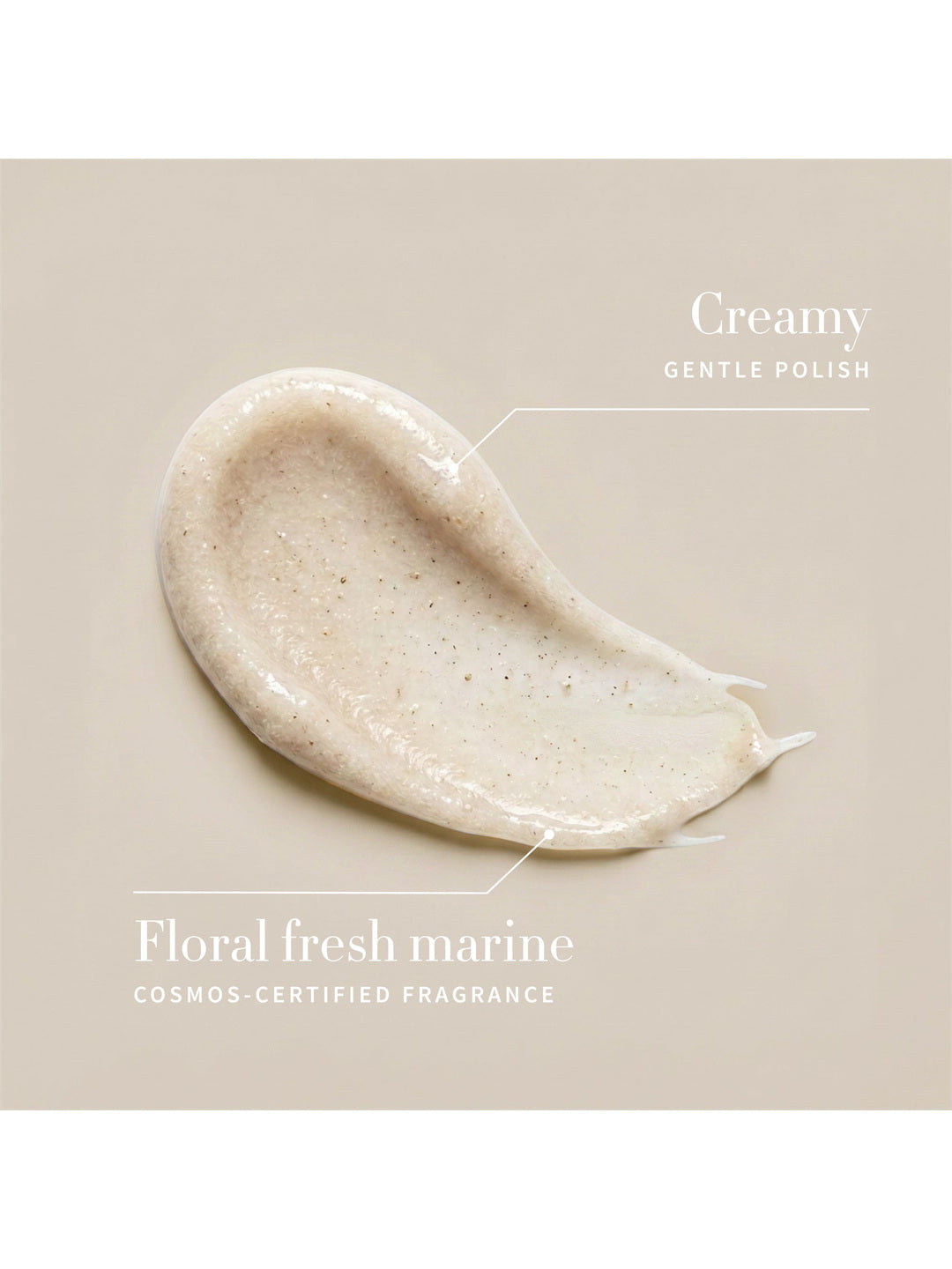 Creamy texture of Antipodes Purity Glass Skin Facial Polish