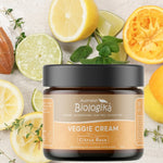 Australian Biologika Citrus Rose Geranium Veggie Cream 100g — citrus rose veggie cream styled with citrus