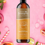 Australian Biologika Shampoo Hydrating Citrus Rose 500ml — citrus rose shampoo styled with fruit