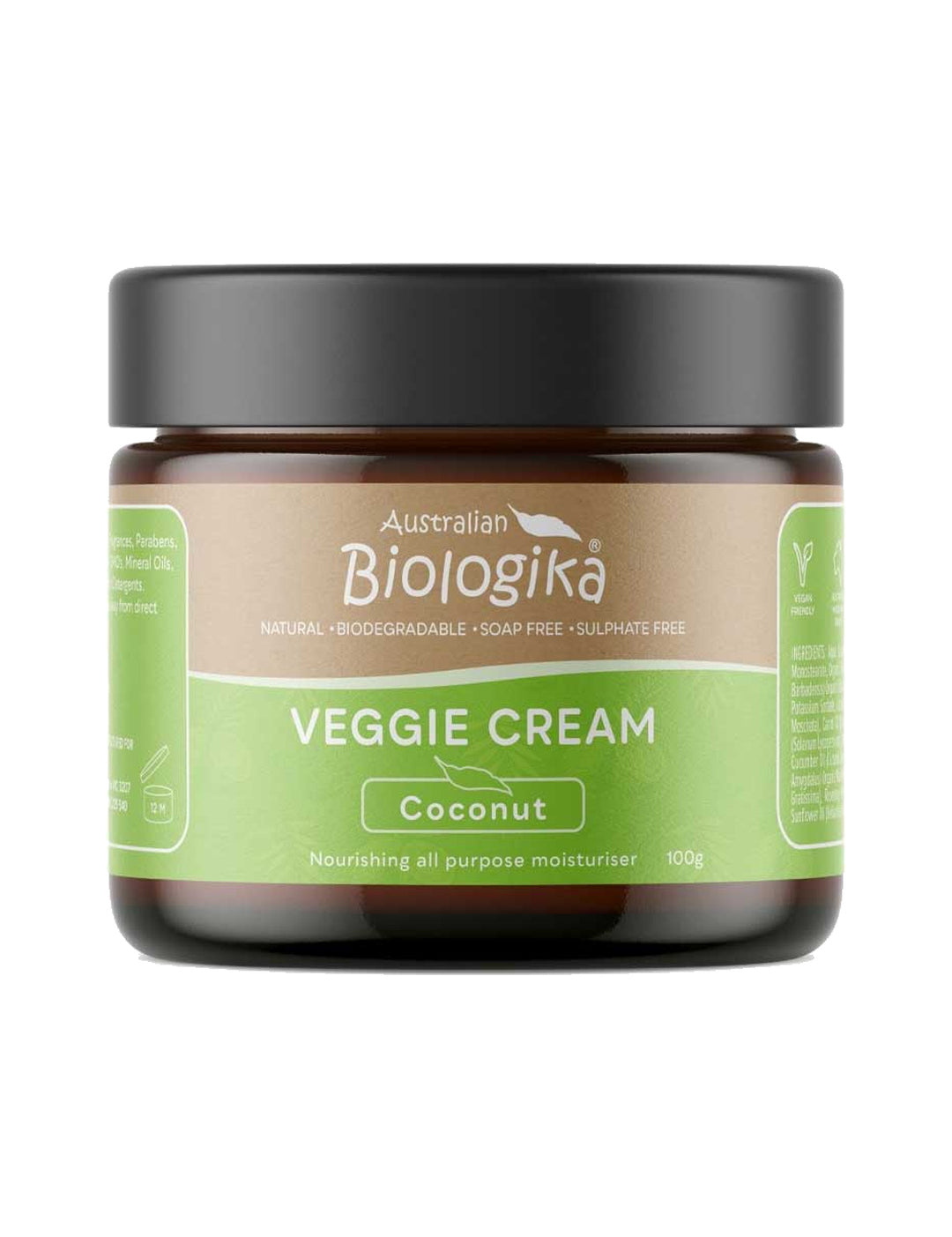 Australian Biologika Coconut Veggie Cream 100g