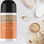 Australian Biologika Certified Organic Roll On Deodorant - Live It Up 70ml — deodorant styled with natural bath ingredients
