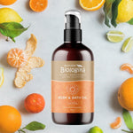 Australian Biologika Uplifting Body and Bath Oil 200ml — uplifting body and bath oil styled with citrus