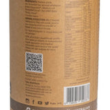 Back of the Eden Healthfoods Ultimate Protein Natural tin showing ingredients and serving suggestion