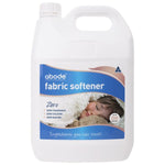 Abode Fabric Softener Zero 4 litre bottle with carry handle, fragrance free formula for up to 200 washes