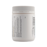 Back of the Herbs of Gold Magnesium Chewable tub showing warnings and directions
