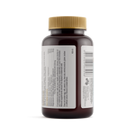 Back of the Herbs of Gold Magnesium Forte bottle showing warnings and directions