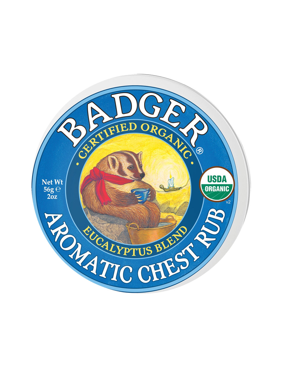 Badger Aromatic Chest Rub 56g – shadowless product image
