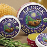 Badger Sleep Balm styled with calming botanical ingredients