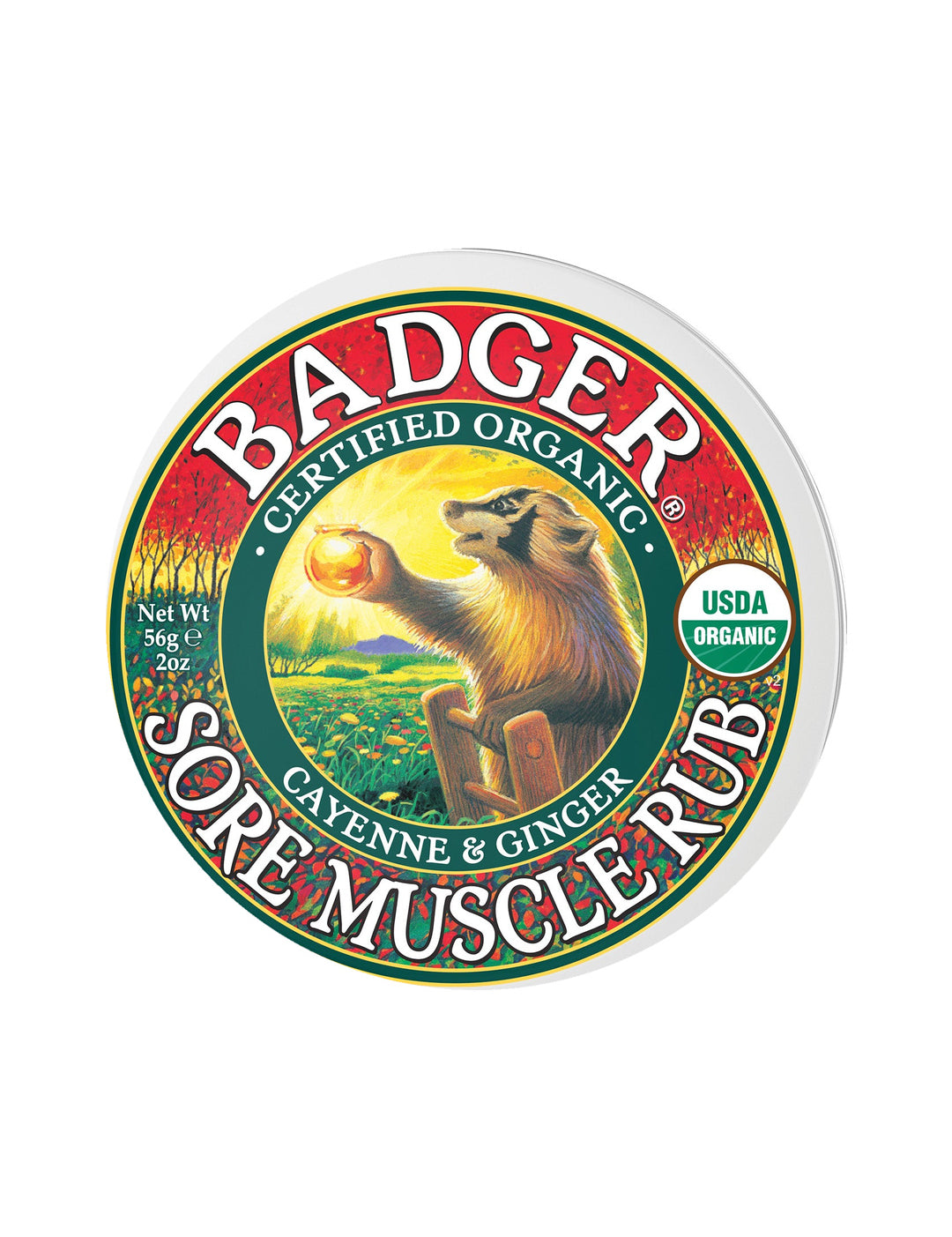 Badger Sore Muscle Rub 56g – shadowless product image