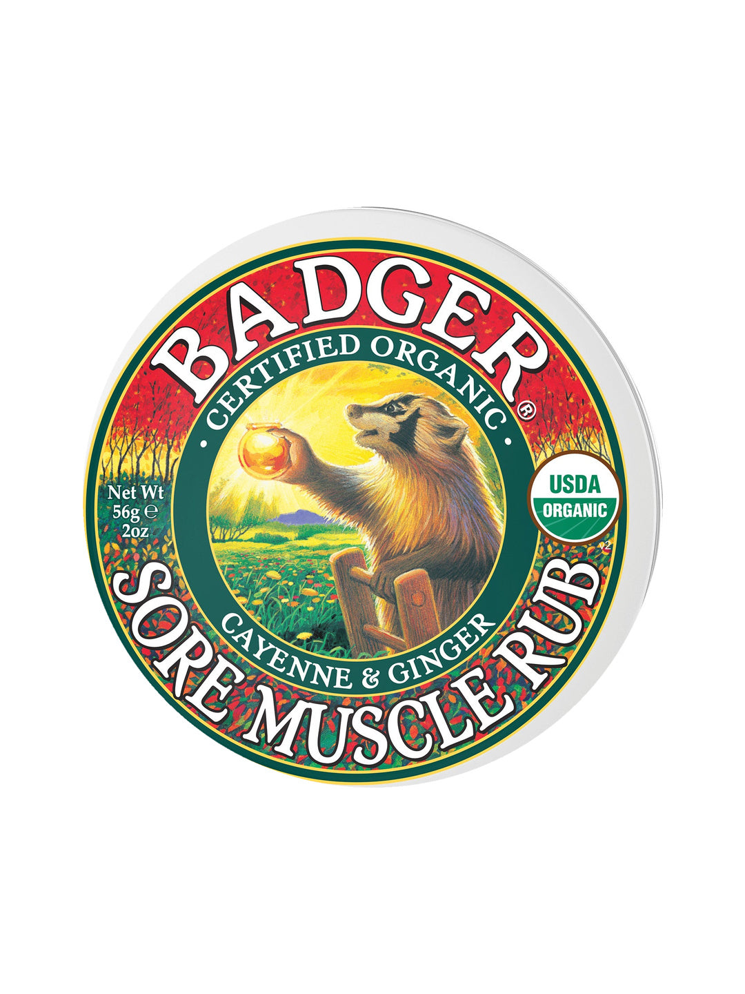 Badger Sore Muscle Rub 56g – shadowless product image