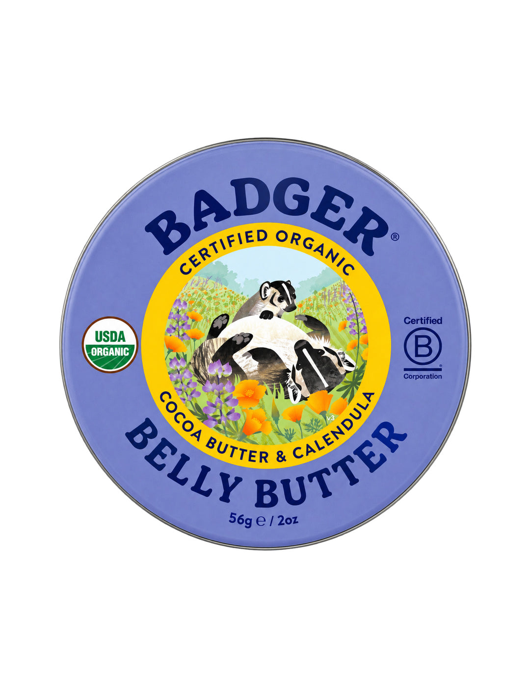 Badger Belly Butter 56g – shadowless product image