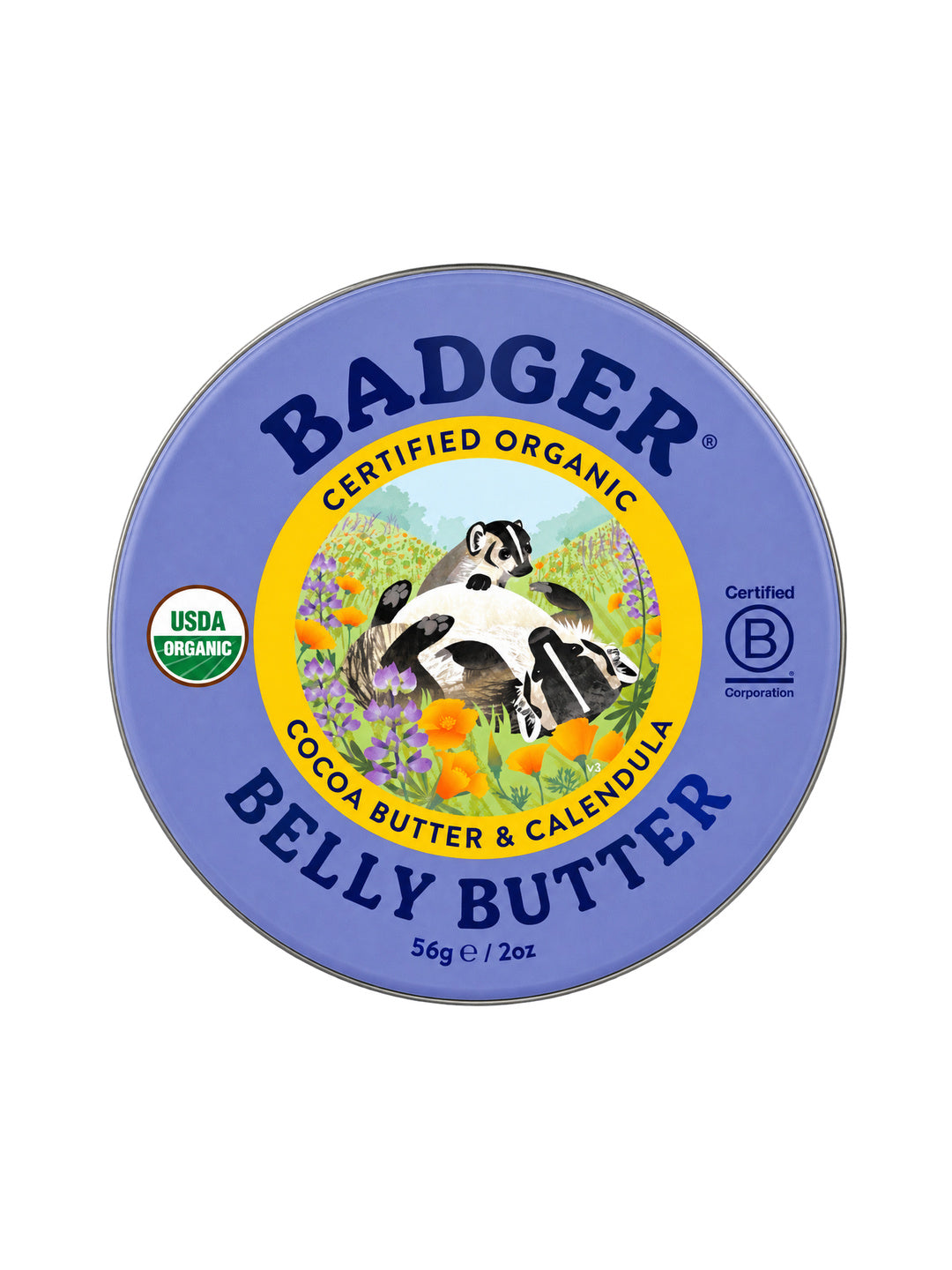 Badger Belly Butter 56g – shadowless product image