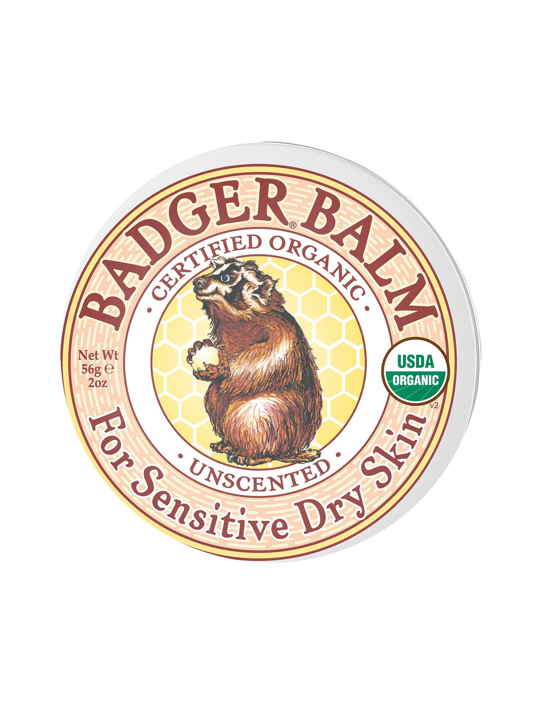 Badger Unscented Healing Balm 56g – shadowless product image