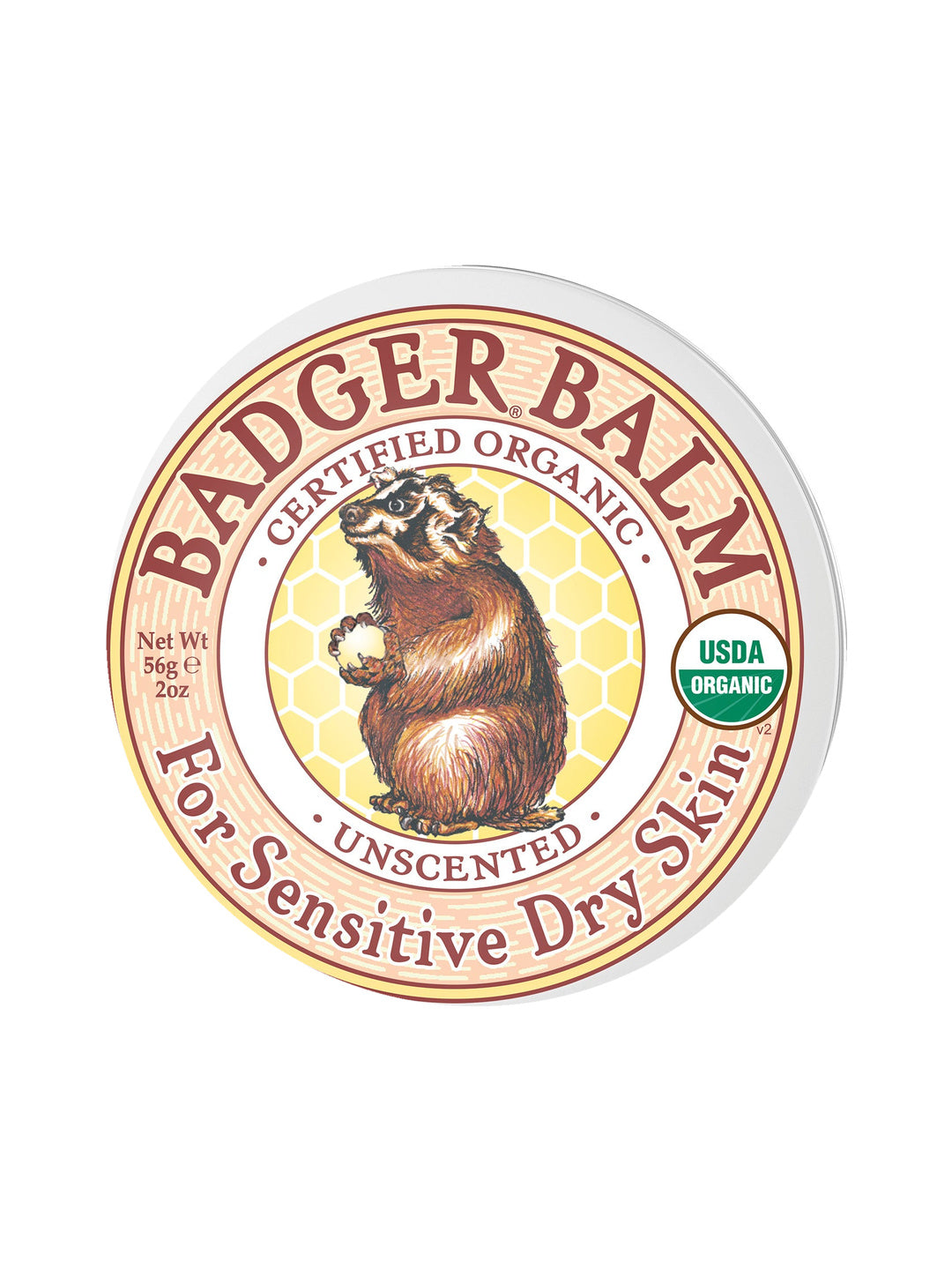 Badger Unscented Healing Balm 56g – shadowless product image