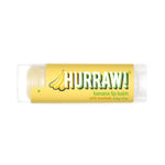 Overhead view of Hurraw! Organic Lip Balm - Banana with Baobab 4.8g