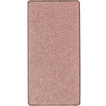 A rectangular pan of Benecos Beauty ID Palette Highlighter Refill - Rosé Illuminance 3g features shimmery rose gold vegan powder with a smooth, sparkling surface, perfect for adding a luminous glow.