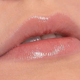 Close-up lips wearing Benecos Natural Lipgloss