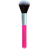 Benecos Powder Brush with pink handle and synthetic bristles