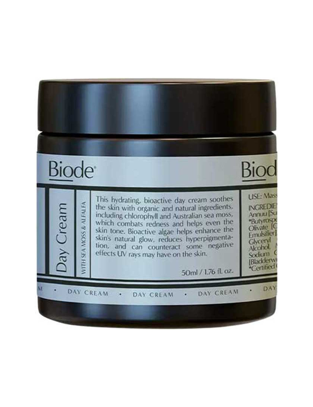 Biode Day Cream with Sea Moss and Alfalfa 50ml