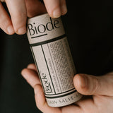 Biode Salve-ation Multi-purpose Balm held in hands