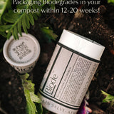 Biode Salve-ation Balm compostable packaging