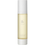 Biologi Bf Restore Face & Body Serum in a tall cylindrical bottle with a white cap and base, pale golden serum and a translucent Bf label, shown upright on white.