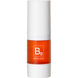 Biologi Bg Defence Anti-Pollution Serum 20ml in a compact white cylindrical bottle with a bright orange-red Bg label and white cap, standing upright on white.