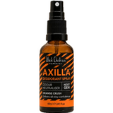 Black Chicken Remedies Axilla Natural Deodorant Spray Orange Crush 50ml — front pack shot on white