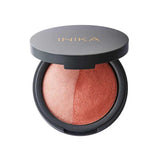 INIKA Organic Mineral Baked Blush Duo - Burnt Peach