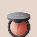 INIKA Organic Mineral Baked Blush Duo - Burnt Peach