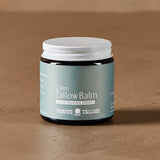Calm Tallow Balm jar in warm natural light – Thrive Tallow Calm Tallow Balm 100ml