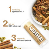 Ingredients and product information for Hurraw! Organic Lip Balm - Chai Spice 4.8g