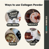 Ways to use CHIEF Creamy Vanilla Collagen Protein