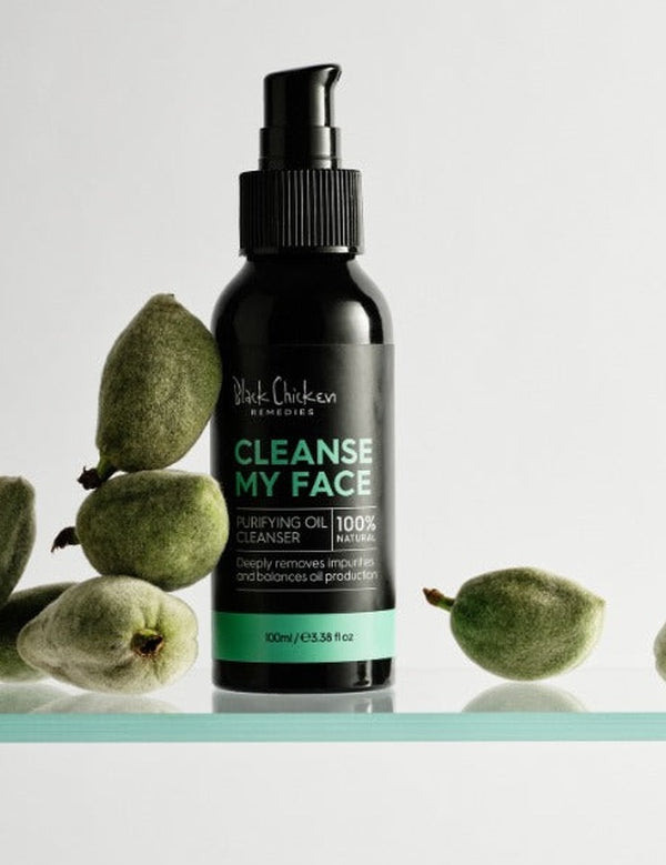 Australian made facial oil cleanser – Black Chicken Remedies Cleanse My Face Purifying Cleansing Oil 100ml